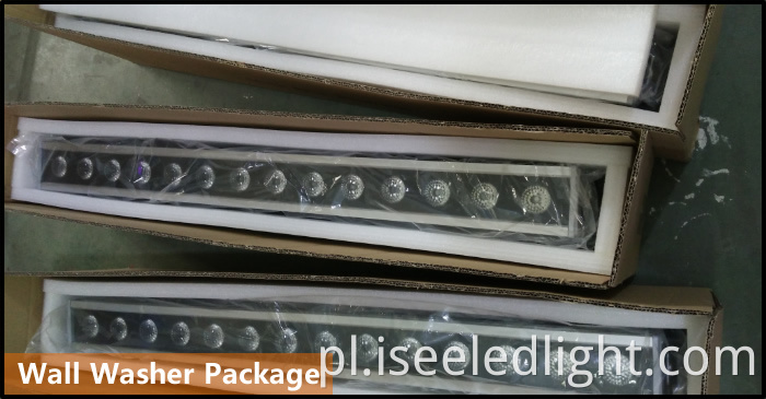 zabezpieczenie podkładki ściennej wall washer protect package